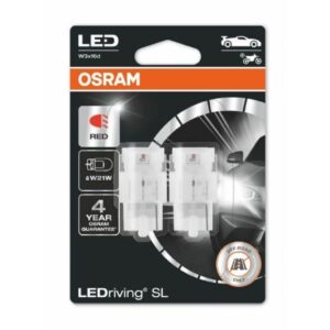 ŽARULJA 12V W3x16d 1,4W LED BIJELO PAR  W21W /O 73