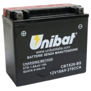 AKUMULATOR TX20 12V-18Ah L+ /UNIBAT 229431 CBTX20-