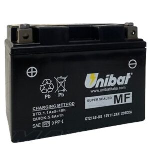 AKUMULATOR TZ14S 12V-11,2 Ah D+ /UNIBAT 560057 CTZ