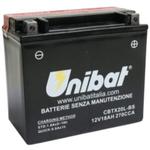 AKUMULATOR TX20L 12V-18Ah D+ /UNIBAT 705659 CBTX20