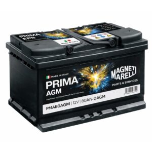 AKUMULATOR L4 12V-80Ah D+ AGM PMA80AGM MARELLI 931
