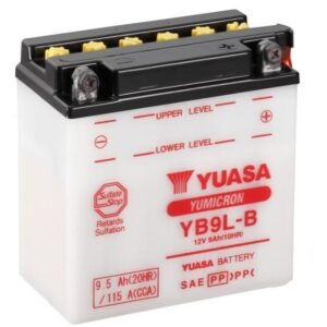 AKUMULATOR B9L-B 12V-9Ah D+ /YUASA 364046 YB9L-B