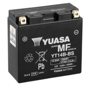AKUMULATOR T14B 12V-12Ah L+ /YUASA 491123 YT14B-BS