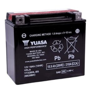 AKUMULATOR TX20HL 12V-18Ah D+ /YUASA 945737 YTX20H
