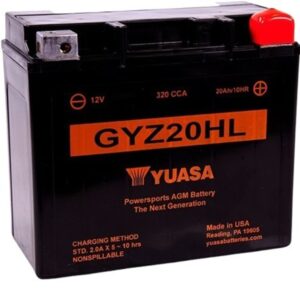 AKUMULATOR TX20HL 12V-20Ah D+ /YUASA 965050 GYZ20H