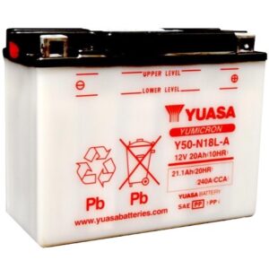 AKUMULATOR 50N18L-A 12V-20Ah D+ /YUASA 965879 Y50-