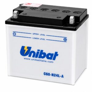 AKUMULATOR 60N24L-A 12V-28Ah D+ /UNIBAT 966209 C60