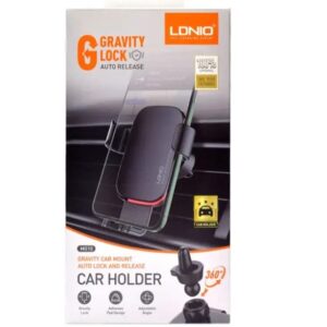 DRŽAČ MOBITELA MONTAŽA NA VENTILACIJU MG10 CRNI 97